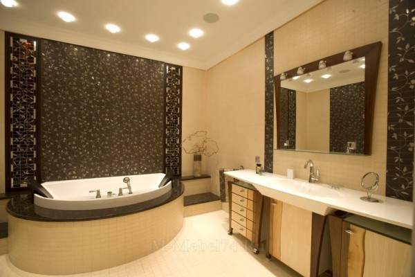 Дизайн ванной комнаты фотогалерея. Практичный интерьер ванной комнаты фотогалерея