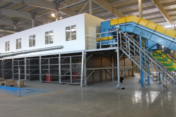 Строительство завода по переработке мусора